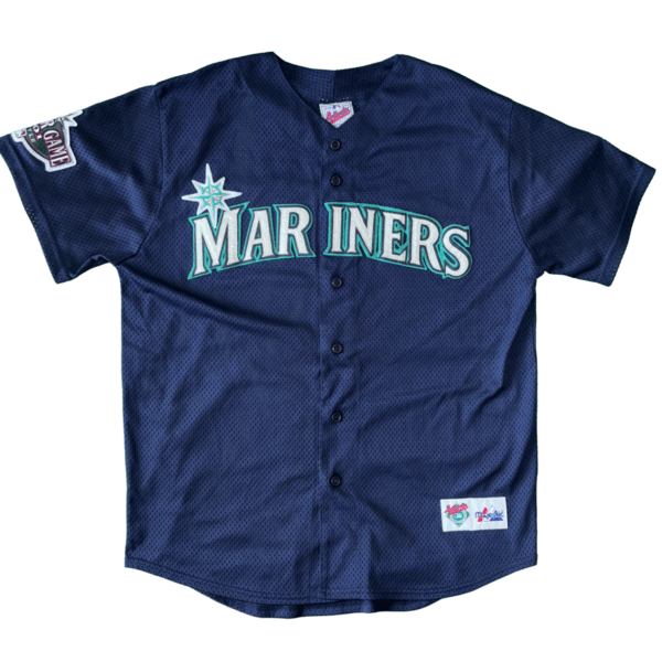 Majestic MARINERS ベースボールシャツ [L]