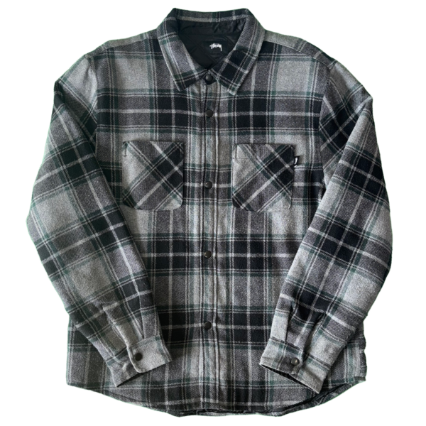 STUSSY キルティングシャツ [L]